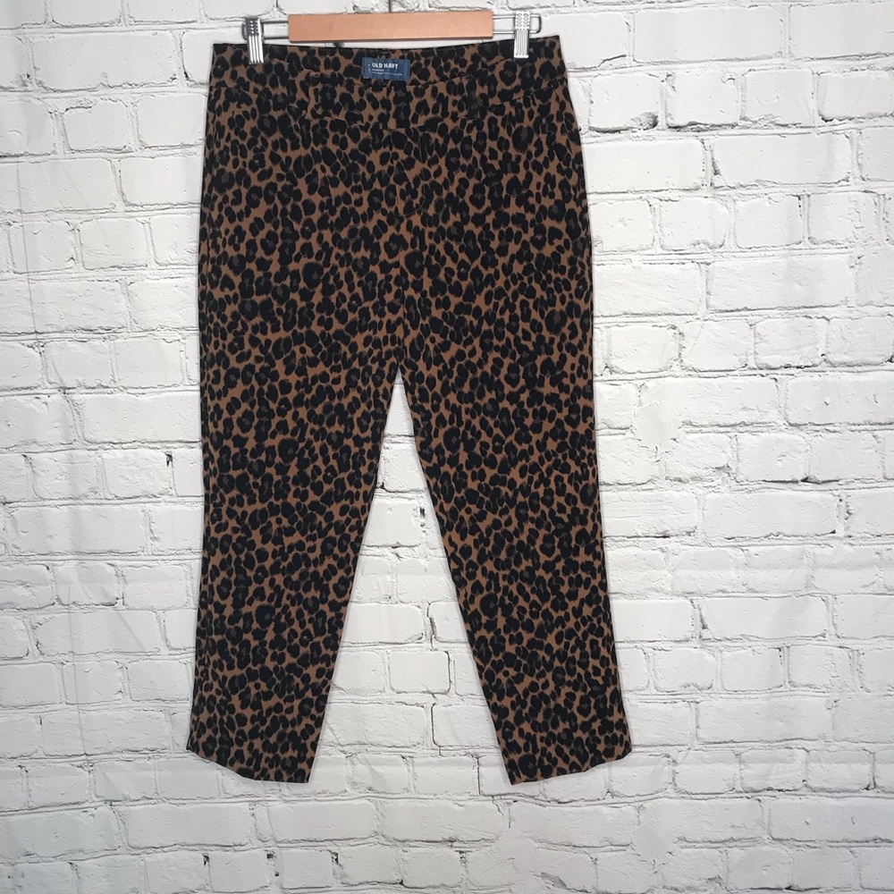 Old Navy Animal Print Harper Style Pants
